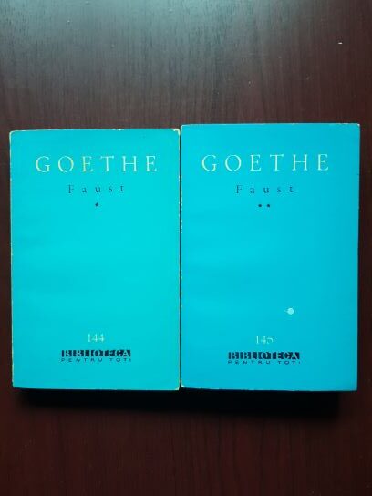 Johann Wolfgang Goethe – Faust 2 volume (1962)