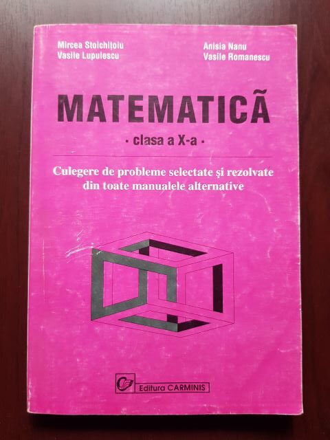 Mircea Stoichitoiu, Anisia Nanu – Matematica, clasa a X-a