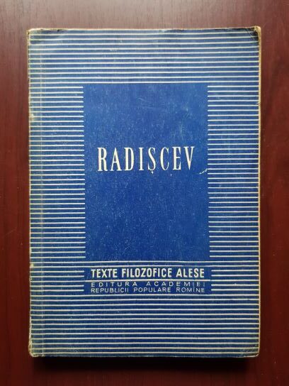 A. N. Radiscev (1954)