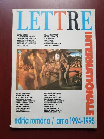 Revista Lettre Internationale. Numarul 12. Iarna 1994-1995
