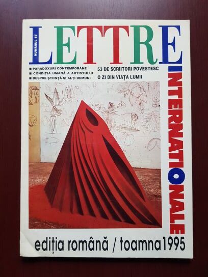 Revista Lettre Internationale. Numarul 15. Toamna 1995