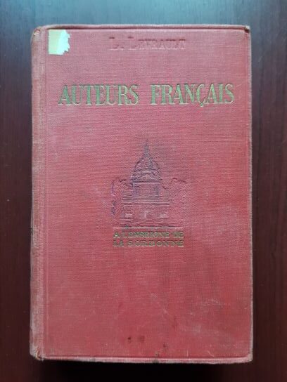 Leon Levrault – Auteurs francais. Etudes critiques et analyses (1931)