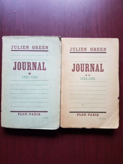 Julien Green – Journal 2 volume (1938-1939)