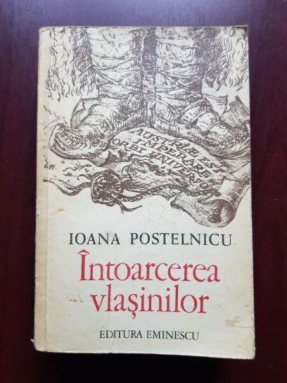 Ioana Postelnicu – Intoarcerea vlasinilor (1981, cu autograful si dedicatia autoarei)