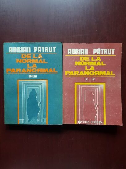 Adrian Patrut – De la normal la paranormal 2 volume