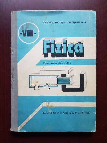 Emanuel Nichita, Fronescu Mircea – Fizica. Manual pentru clasa a VIII-a (1987)