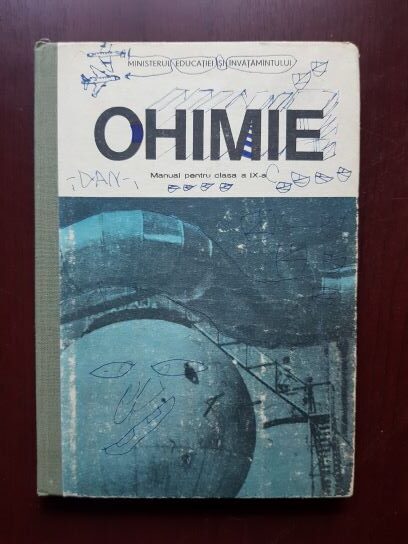 Ileana Cosma, Olga Petrescu – Chimie. Manual pentru clasa a IX-a (1987)