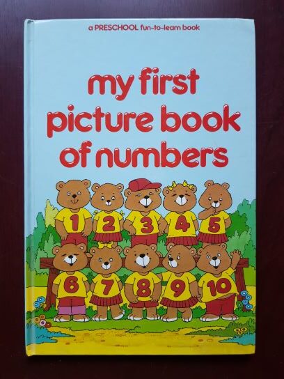 Brian Miles – My first picture book of numbers