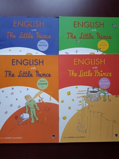 Despina Calavrezo – English with The Little Prince, 4 volume