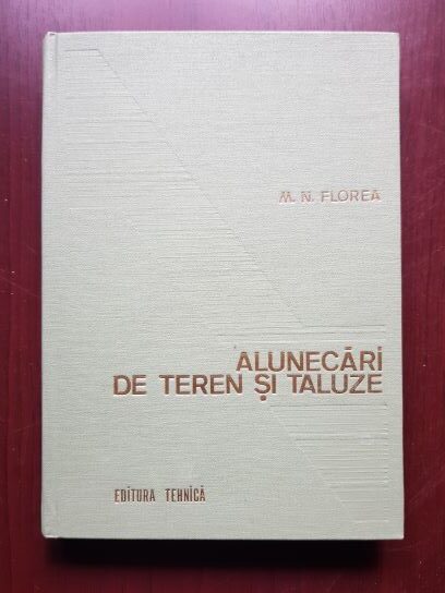 M. N. Florea – Alunecari de teren si taluze