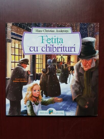 Hans Christian Andersen – Fetita cu chibrituri (2014, ilustratii de Adrian Cerchez)
