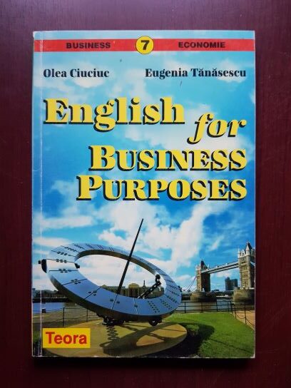 Olea Ciuciuc, Eugenia Tanasescu – English for business purposes