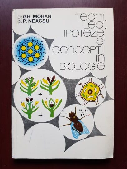 Gheorghe Mohan, Petre Neacsu – Teorii, legi, ipoteze si conceptii in biologie