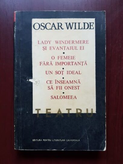 Oscar Wilde – Teatru