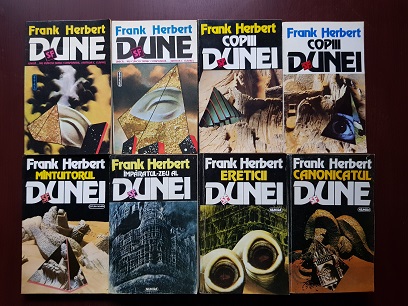 Frank Herbert – Dune 8 volume (1993-1996, seria integrala)
