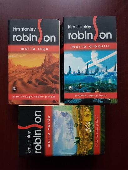 Kim Stanley Robinson – Marte Rosu / Marte Albastru / Marte Verde 3 volume