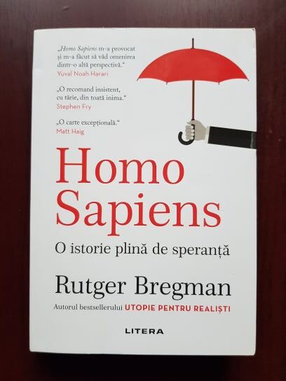Rutger Bregman – Homo Sapiens. O istorie plina de speranta